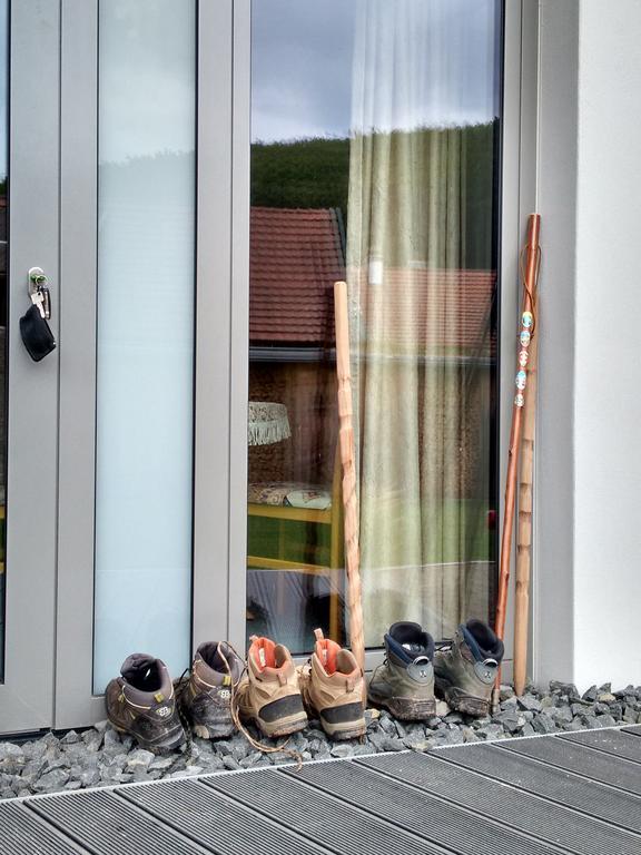 Apartment Haus Sembachtal Winterstein Bagian luar foto
